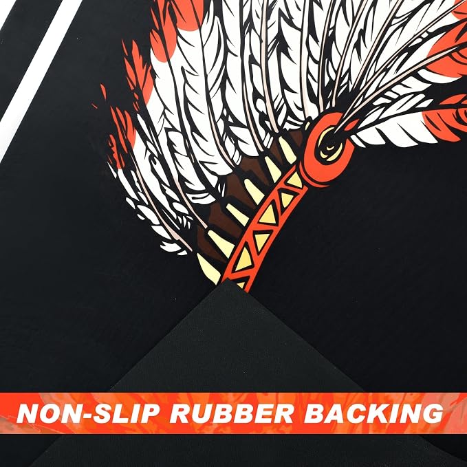 Motorcycle Mat 78 x 31 Inch Garage Floor Rug Washable Parking Mats - Image 4