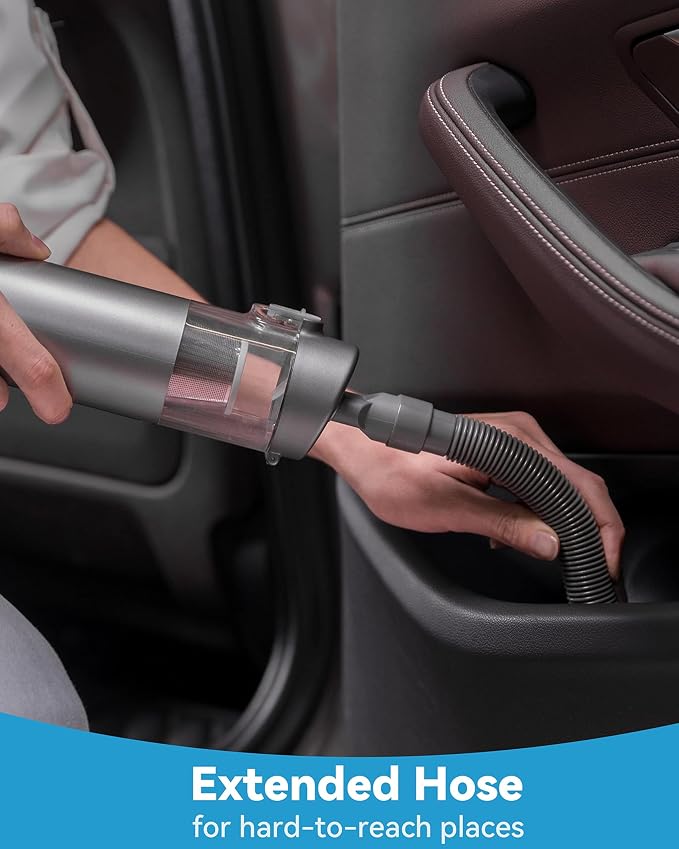 Brigii Mini Handheld Vacuum Cordless, 3 in 1-Car Vacuum & Air Duster & Hand Pump - Image 5