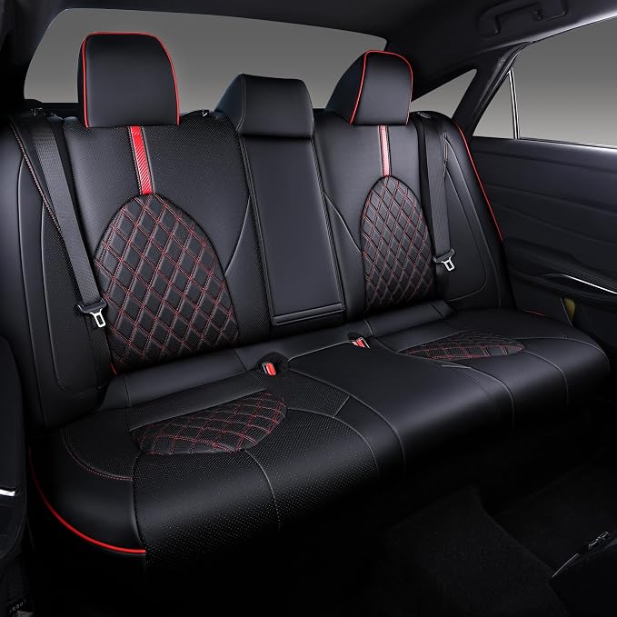Custom Fit Camry Seat Covers for Toyota Camry LE, SE Nightshade 2018-2024 Full - Image 2