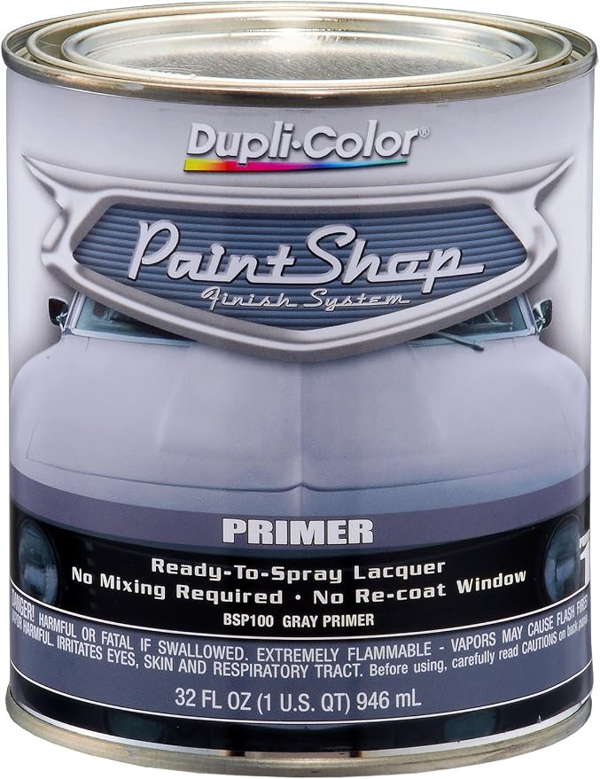Dupli-Color BSP100-2 PK Paint Shop Finish System Car Primer Paint – Grey Primer by The+Dupli-Color+Store+