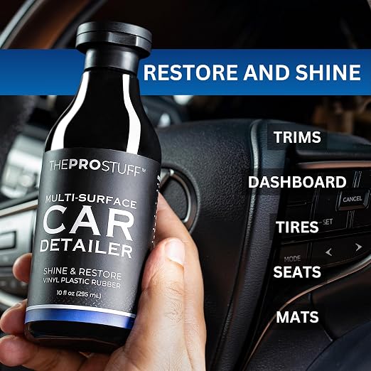 Multi-Surface Car Detailer | Trim Shine, Tire Shine, Interior Shine | Easy Apply - Image 2