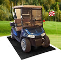 Golf Cart Mat for Garage Floor – Oil Absorbent, Waterproof, Battery Acid by ClubClean