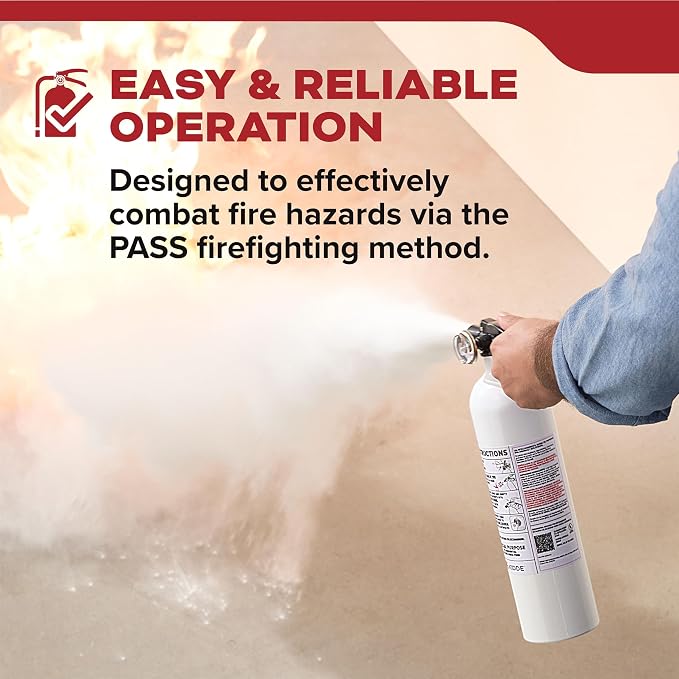 Kidde Fire Extinguisher for Vehicles, Single-Use 5BC - Image 9