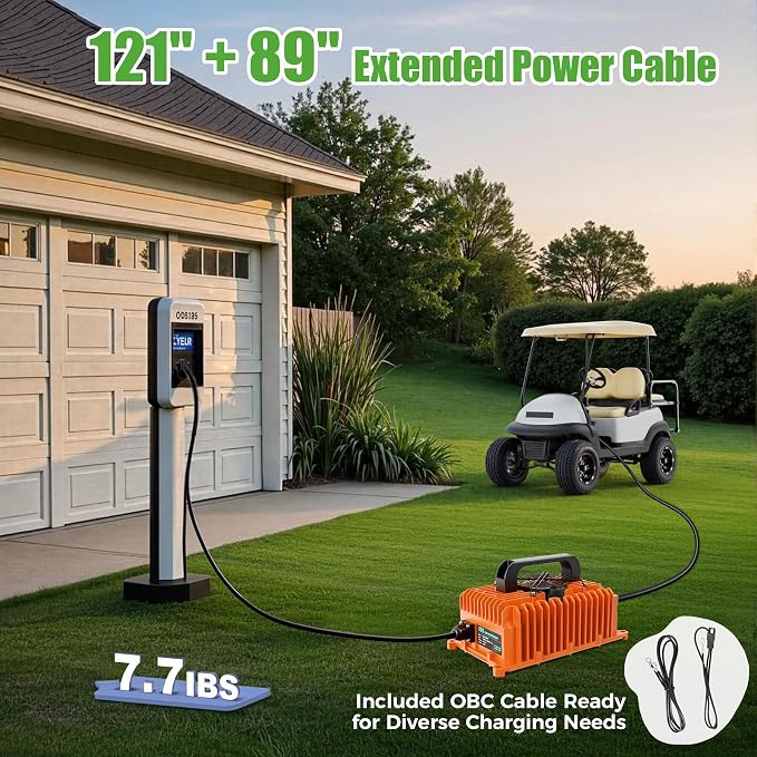 10L0L 15 Amp 48 Volt Golf Cart Charger - Image 9