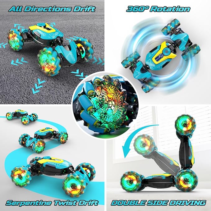 DEERC Gesture Sensing RC Stunt Car - Image 4