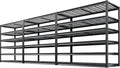 REIBII 3500LBS Garage Shelving, Adjustable Storage Shelves Heavy Duty, 6 Tier by REIBII