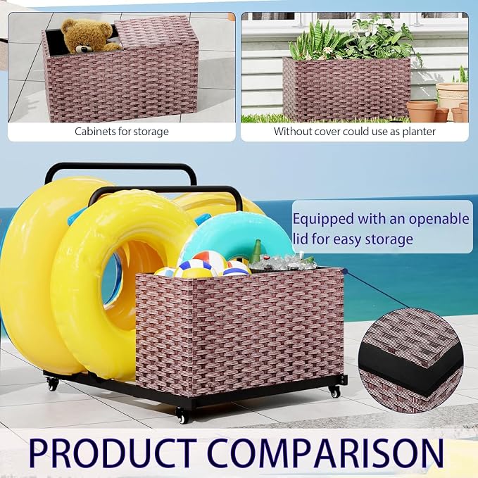 Pool Storage, All-Weather Float Storage Organizer - Image 4