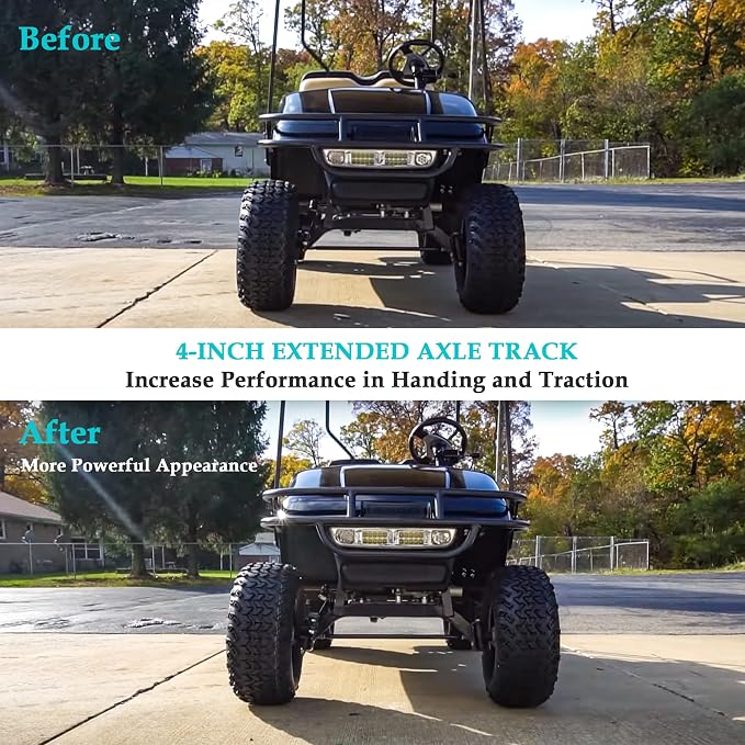 10L0L Golf Cart 2 inch Wheel Spacers - Image 6