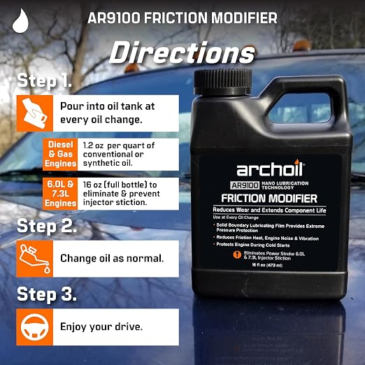Archoil AR9100 Oil Additive for All Vehicles - Image 6