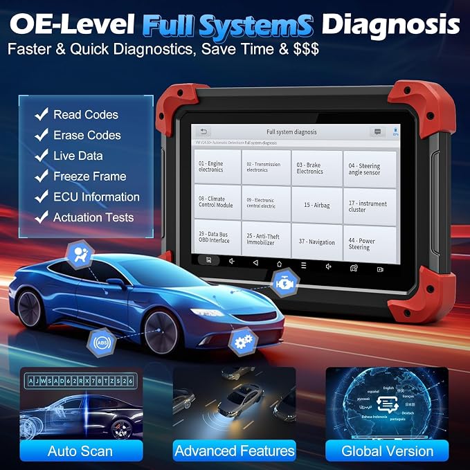 XTOOL D7X OBD2 Scanner Diagnostic Tool, 2025 Bidirectional Scan Tool - Image 6