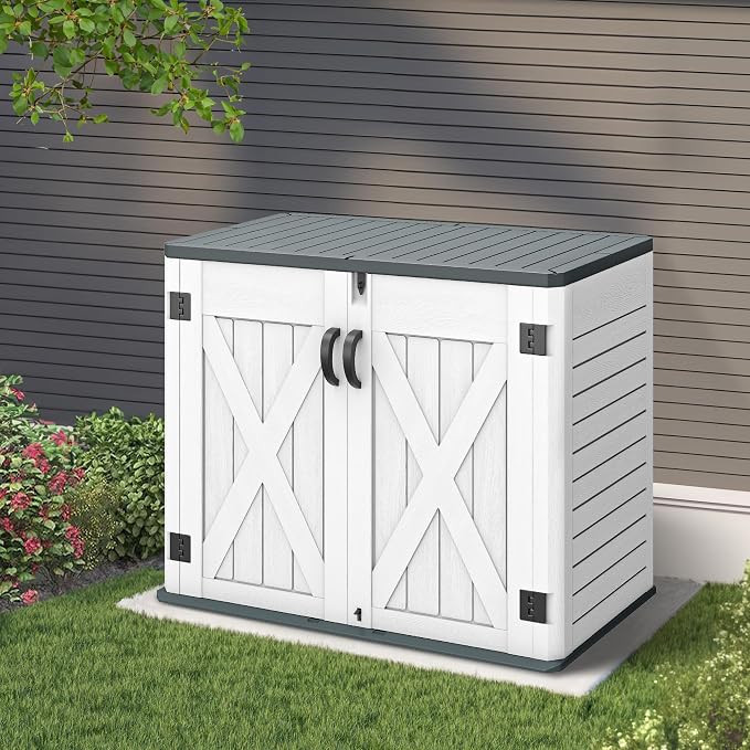 YITAHOME Outdoor Resin Storage Sheds by YITAHOME