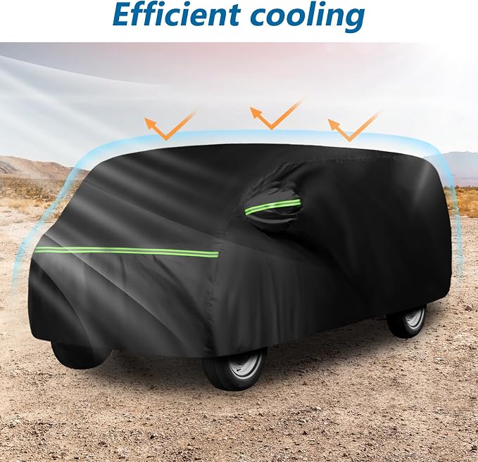 Waterproof Car Covers for 1961-1974 Falcon Club Wagon E-100, Econoline E-100 Van - Image 4