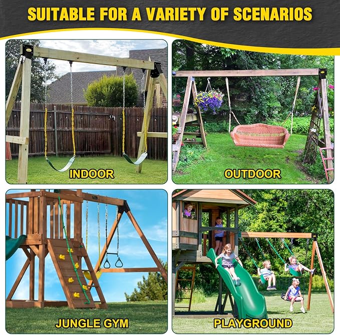 BETOOLL A-Frame 1pcs Brackets Swing Set Bracket - Image 6