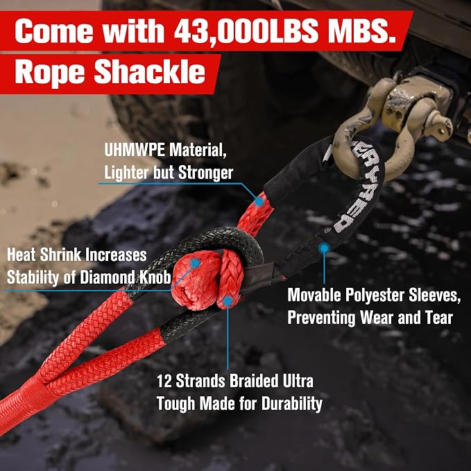 FieryRed Kinetic Recovery Rope Kit - Image 7