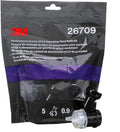3M Performance Gravity HVLP Atomizing Head Refill Kit 26709, 5 Pack, 5 by 3MAutomotive