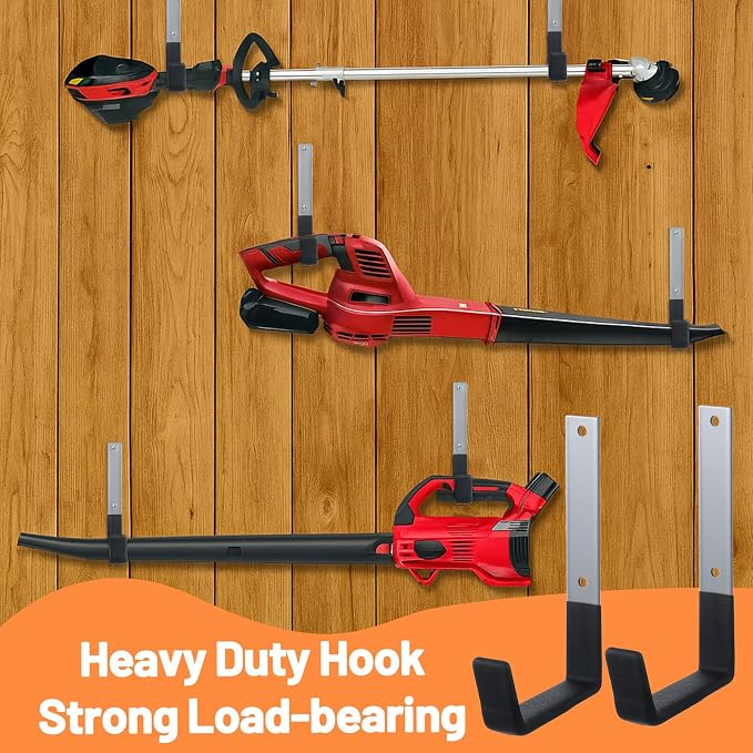 Heavy Duty Garage Hooks 8-Pack Wall Mount Storage Hooks - Image 6