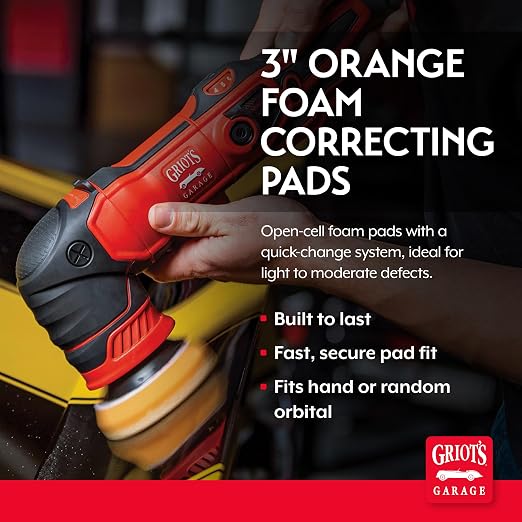 Griot's Garage Orange Foam Correcting Pads - Image 2