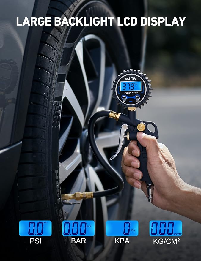 AstroAI Digital Tire Pressure Gauge - Image 4
