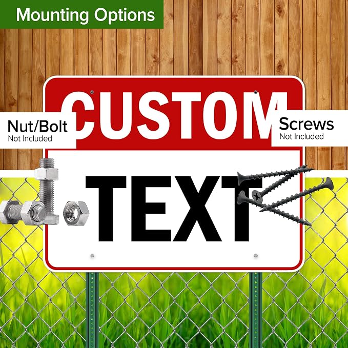 Custom Sign, Custom Sign for Business, Indoor/Outdoor use. 36x48 Inches - Image 5