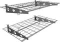 EVERHANGER Wall Mounted Garage Wall Shelves, 2 x 4 ft Metal Storage Shelves by EVERHANGER