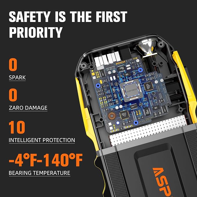 ASPERX 3000A Jump Starter for Car Battery, 12V Portable Jump Box - Image 3