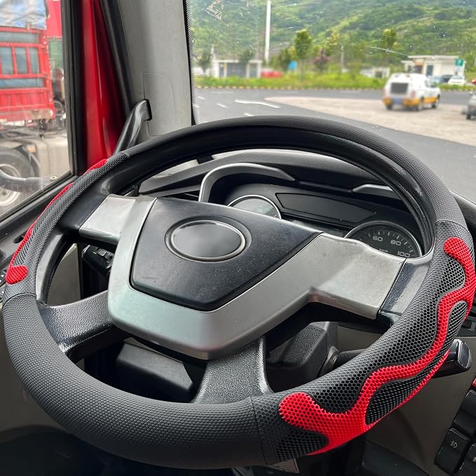 PINCTROT XL Size 17.5-18 Inch Comfy Grip Steering Wheel Cover by PINCTROT