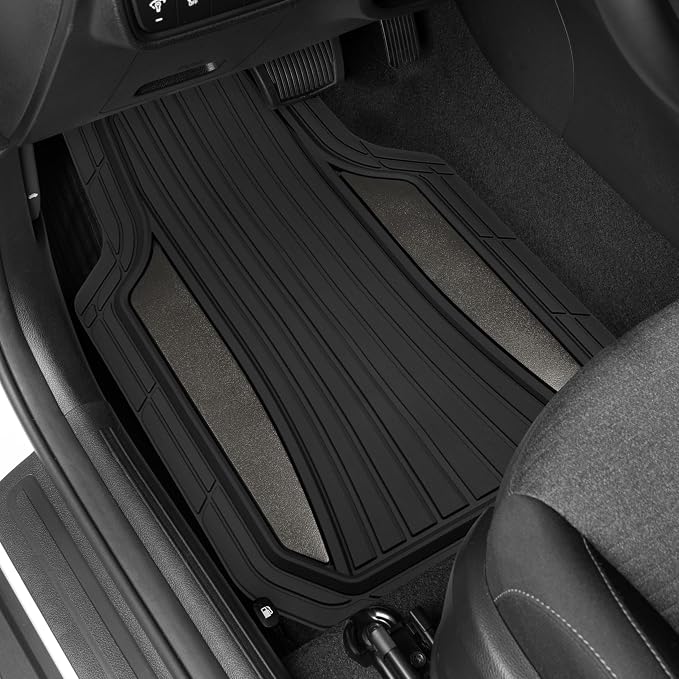 Motor Trend ChromeTech Car Floor Mats Full Set - Image 5