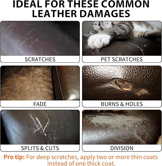 Leather Repair Kit, Car Seats, Jacket & Purse - Image 3