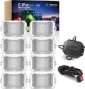 MICTUNING C2 MAX RGB+IC LED Rock Light by MICTUNINGINC