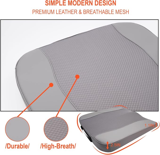 Car Seat Cushion, Comfort Memory Foam Car Cushions - Image 9