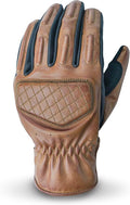 Leather Motorcycle Gloves with Adjustable Fitting Bike Riding Gloves by NeoJeans
