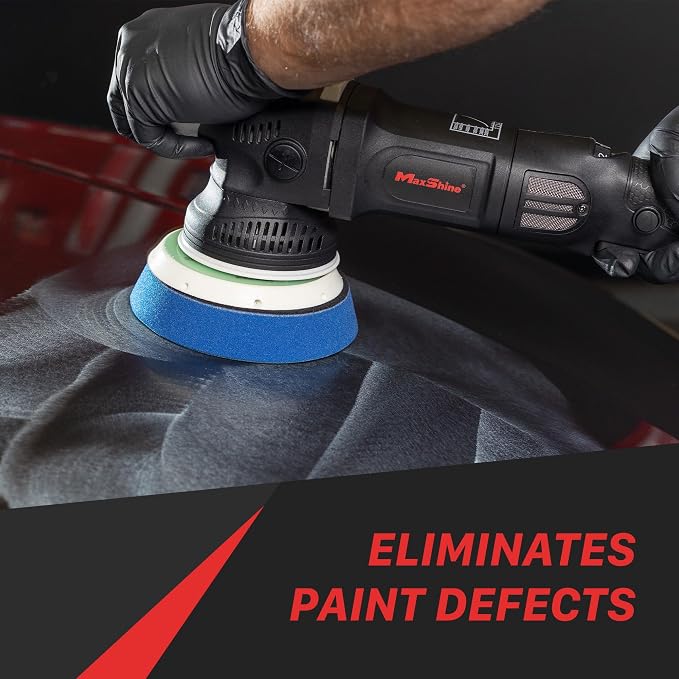 Maxshine M15 Pro Dual Action Polisher | 15mm Throw, Ergonomic Grip, Low - Image 9