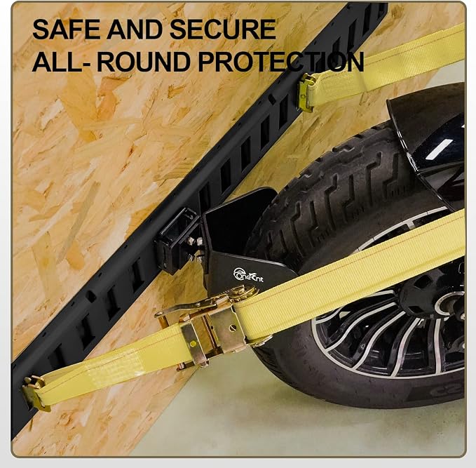 4 Pack E-Track Wheel Chock for E-Track System |E Track Motorcycle Wheel chocks - Image 6