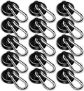 DIYMAG Black Magnetic Hooks, 110LBS Heavy Duty Neodymium Magnetics by DIYMAG