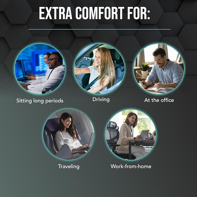 SAMSONITE, cooling gel, lumbar support pillow - Image 3