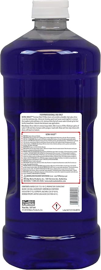 Malco Ultra Violet Premium Wash'n Wax – Best 2-in-1 Car Wash and Wax/Cleans and - Image 2