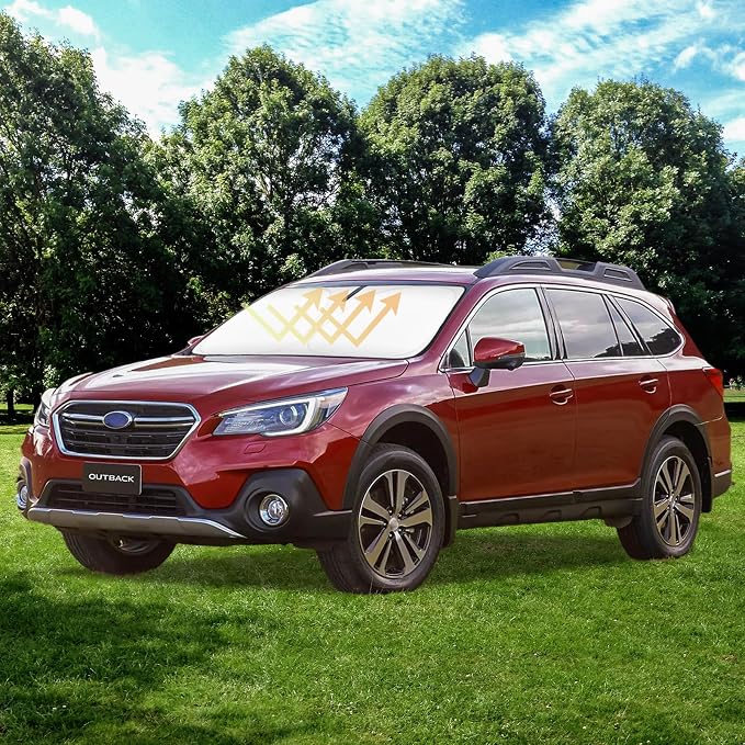 Sun Shade for Subaru Outback 2015-2024 2025 Windshield Sunshade for Outback SUV by SLOGENTO