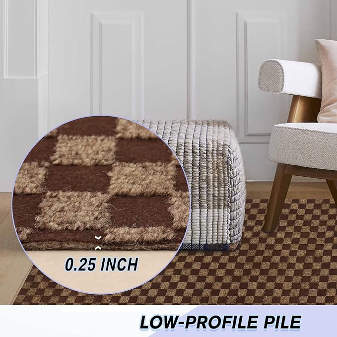 Custom Size Backed Non-Slip Area Rugs Runner, Easy Clean, Waterproof Runner Rugs - Image 3