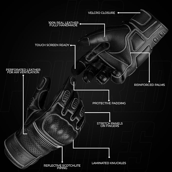 J.A.G. Motorcycle Gloves - Image 2