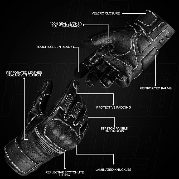 J.A.G. Motorcycle Gloves - Image 2