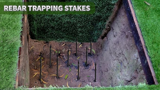 16 inches Rebar Stakes Heavy Duty Metal Spikes - Image 8