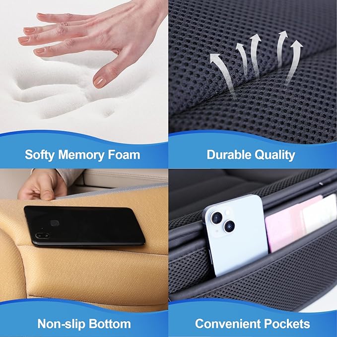 Premium Car Seat Cushion, Driver Cushion - Image 4