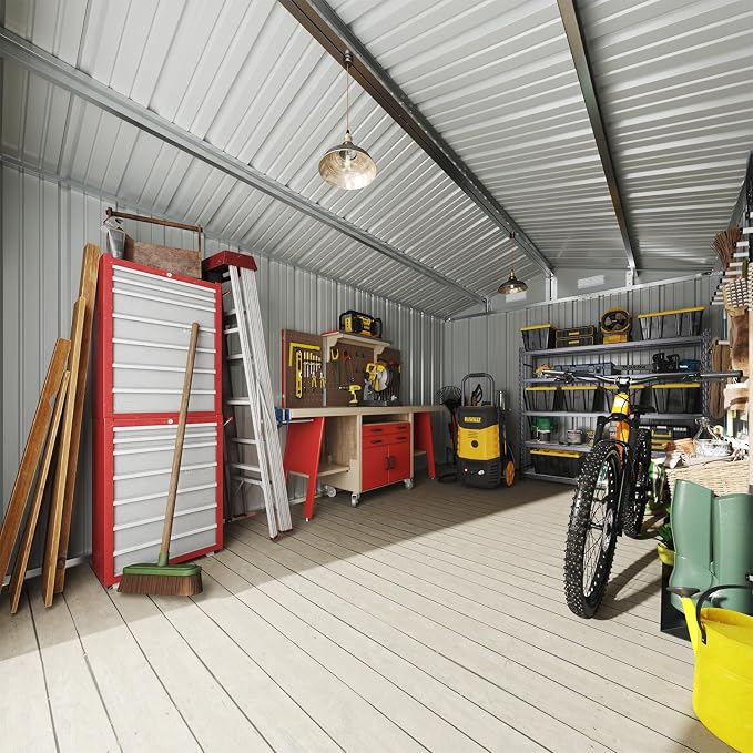 Aoxun 12x7.5 FT Shed Outdoor Storage Shed - Image 4