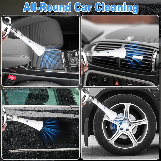 Air Blow Gun Car Detailing Dry Cleaning Air Gun - Image 6