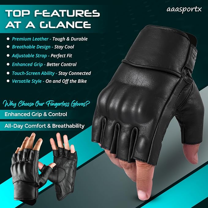 aasportx Motorcycle Gloves - Image 2