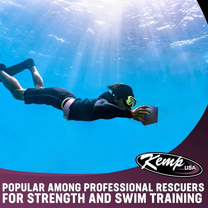 Kemp USA 10 lbs Rubber Diving Brick - Image 2