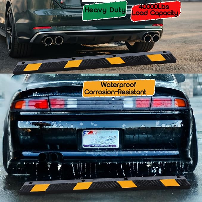 BESEA 2pcs Curb Parking Stoppers - Image 6