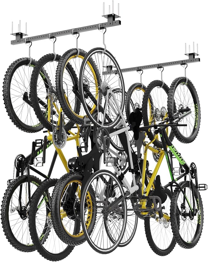 640Lbs Ceiling Mounted Bike Rack, Bike Storage Rack - Image 9