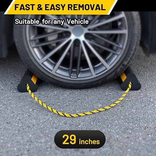 ROBLOCK Wheel Chocks for RV Trailer Camper Truck Car Aircraft, Versatile Heavy - Image 5