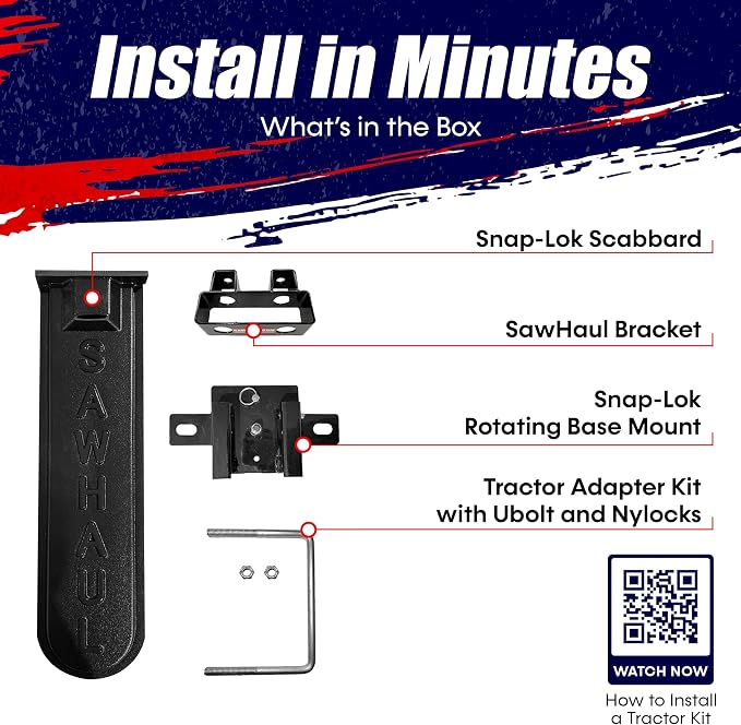 SawHaul Snap-Lok Universal Chainsaw Carrier Kit - Image 6